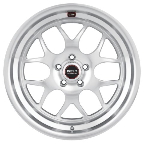 Weld Solana 18x11 / 5x114.3 BP / ET19 / 70.5mm Bore - Gloss Silver Machined Wheel thumbnail 2