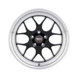 Weld Solana 18x10.5 / 5x120.65 BP / ET64 / 70.3mm Bore - Gloss Black MIL DIA Wheel thumbnail 2