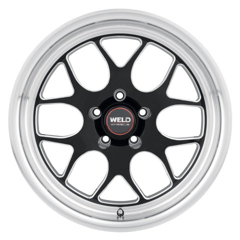 Weld Solana 18x12 / 5x120.65 BP / ET50 / 70.3mm Bore - Gloss Black MIL DIA Wheel thumbnail 2
