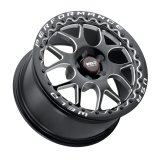 Weld Solana Beadlock 18x10 / 5x120 BP / ET42 / 78.1mm Bore - Gloss Black MIL DIA Wheel thumbnail 3