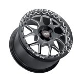 Weld Solana Beadlock 17x10 / 5x127 BP / ET38 / 71.5mm Bore - Gloss Black MIL DIA Wheel thumbnail 3