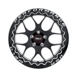 Weld Solana Beadlock 18x10 / 5x114.3 BP / ET0 / 78.1mm Bore - Gloss Black MIL DIA Wheel thumbnail 2