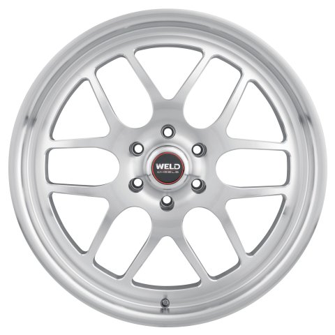 Weld Solana 22x9.5 / 6x135 BP / ET25 / 87.1mm Bore - Gloss Silver Machined Wheel thumbnail 2