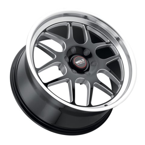 Weld Solana 20x10.5 / 5x120 BP / ET38 / 72.56mm Bore - Gloss Black MIL DIA Wheel thumbnail 3