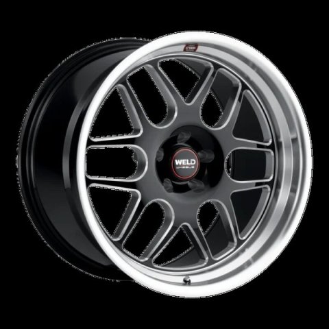 Weld Solana 18x9.5 / 5x114.3 BP / ET0 / 78.1mm Bore - Gloss Black MIL DIA Wheel