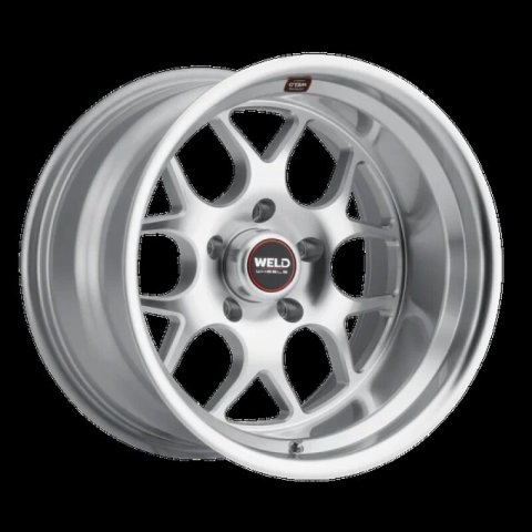Weld Solana 18x8 / 5x120.65 BP / ET0 / 78.1mm Bore - Gloss Silver Machined Wheel thumbnail 1