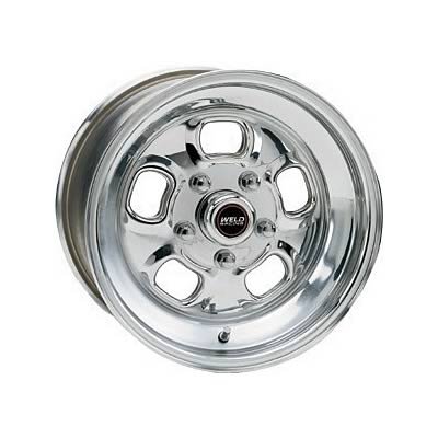Weld Rodlite 15x12 / 5x4.5 & 4.75 BP / 4.5in. BS Polished Wheel - Non-Beadlock