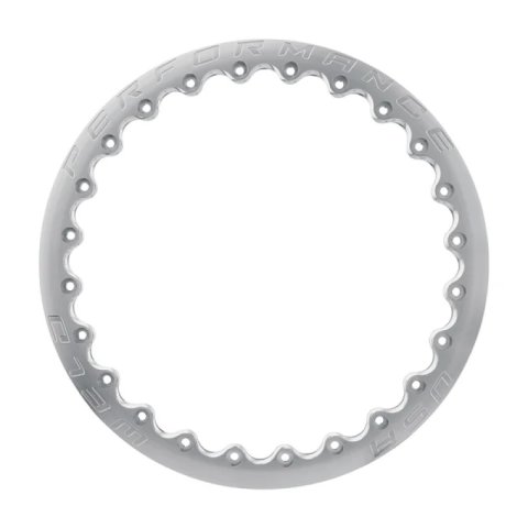 Weld Performance RF 17in Beadlock Ring A - Gloss Machined