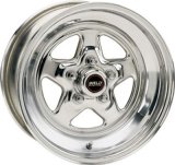 Weld ProStar 15x14 / 5x4.5 BP / 3.5in BS Polished Wheel - Non-Beadlock thumbnail 1