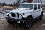 Diode Dynamics 18-21 Jeep JL Wrangler/Gladiator Hood Bracket Kit thumbnail 8