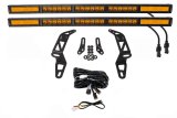 Diode Dynamics 18-21 Jeep JL Wrangler/Gladiator SS30 Bumper Bracket Kit - Amber Combo Dual thumbnail 1