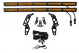 Diode Dynamics 18-21 Jeep JL Wrangler/Gladiator SS30 Bumper Bracket Kit - Amber Driving Dual thumbnail 2