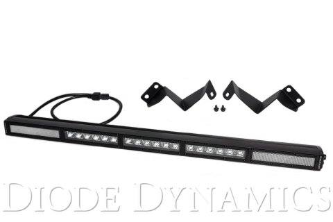 Diode Dynamics 16-21 Toyota Tacoma SS30 Stealth Lightbar Kit - White Combo