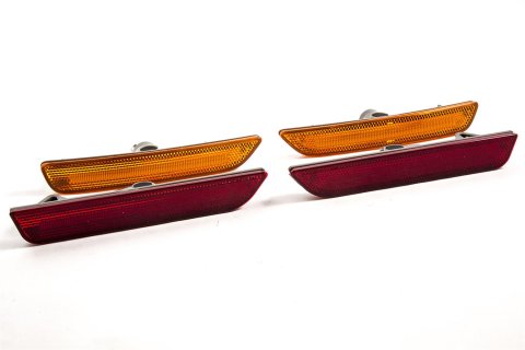 Diode Dynamics Mustang 2010 LED Sidemarkers - Amber/ - Red Set