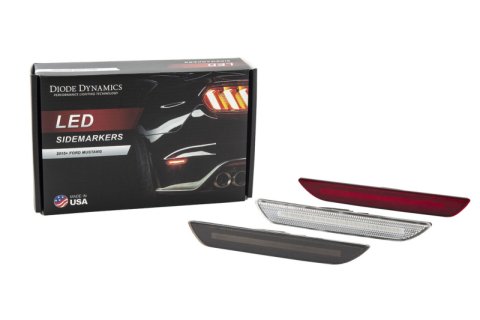 Diode Dynamics 15-21 Ford Mustang LED Sidemarkers Smoked (set) thumbnail 8