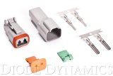 Diode Dynamics Deutsch Connector Kit 2-Pin 16-22 Gauge thumbnail 1