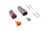 Diode Dynamics Deutsch Connector Kit 2-Pin 16-22 Gauge thumbnail 2