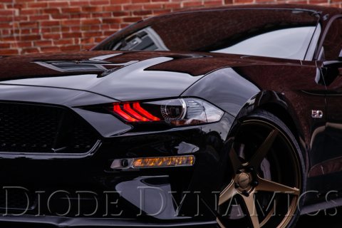 Diode Dynamics 18-23 USDM Ford Mustang RGBWA DRL LED Boards thumbnail 5