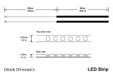 Diode Dynamics LED Strip Lights - Blue 50cm Strip SMD30 WP thumbnail 6