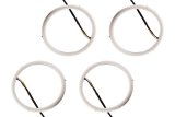 Diode Dynamics Halo Lights LED 110mm - Red Four thumbnail 1