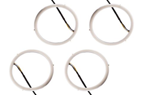 Diode Dynamics Halo Lights LED 110mm - Red Four