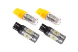 Diode Dynamics JL Wrangler Front Turn Stage 2 (7443 LED Bulb XPR - White and - Amber) thumbnail 3