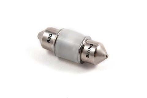 Diode Dynamics 29mm HP6 LED Bulb - Red (Single) thumbnail 1