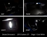 Diode Dynamics 15-19 Subaru WRX Interior Light Kit Stage 2 - Cool - White thumbnail 5