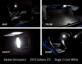 Diode Dynamics 15-19 Subaru WRX Interior Light Kit Stage 2 - Red thumbnail 5