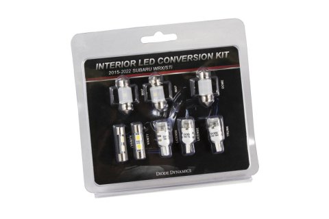 Diode Dynamics 15-19 Subaru WRX Interior Light Kit Stage 1 - Red thumbnail 3