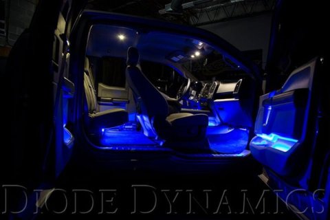 Diode Dynamics LED Footwell Kit - Red thumbnail 5