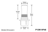 Diode Dynamics P13W HP48 LED - Cool - White (Pair) thumbnail 6