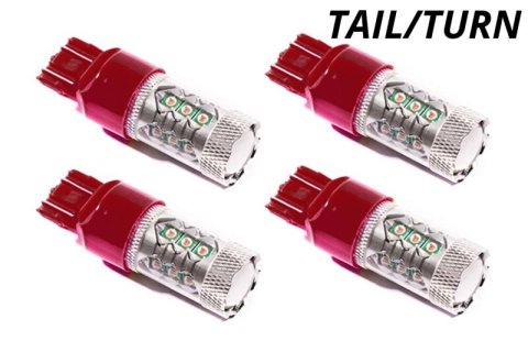 Diode Dynamics 7443 LED Bulb XP80 LED - Red Set of 4 thumbnail 4