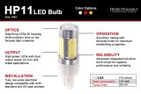 Diode Dynamics 7443 LED Bulb HP11 LED - Amber (Single) thumbnail 9