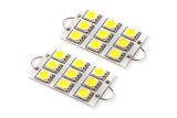 Diode Dynamics 44mm SML9 LED Bulb - Cool - White (Pair) thumbnail 2