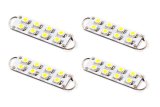 Diode Dynamics 44mm SML8 LED Bulb - Cool - White Set of 4 thumbnail 1