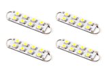 Diode Dynamics 44mm SML8 LED Bulb - Cool - White Set of 4 thumbnail 2