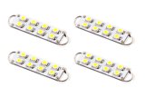 Diode Dynamics 44mm SML8 LED Bulb - Cool - White Set of 4 thumbnail 3