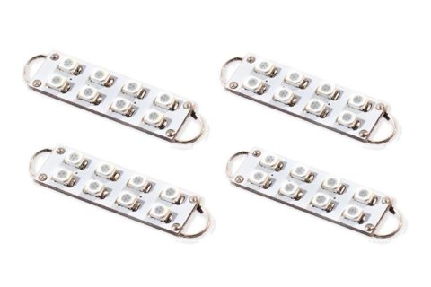 Diode Dynamics 44mm SML8 LED Bulb - Red Set of 4 thumbnail 1