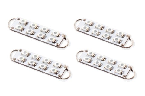 Diode Dynamics 44mm SML8 LED Bulb - Red Set of 4 thumbnail 2
