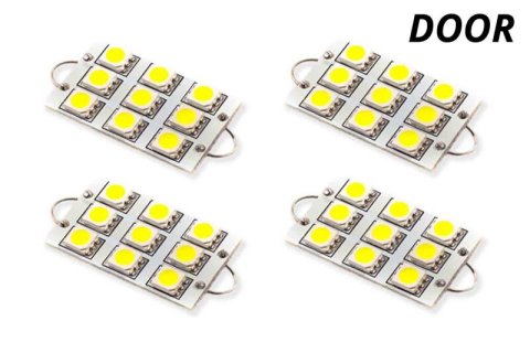 Diode Dynamics 44mm SML8 LED Bulb - Red Set of 4 thumbnail 5