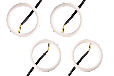 Diode Dynamics Halo Lights LED 70mm/80mm - Red Four thumbnail 2