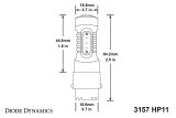 Diode Dynamics 3157 LED Bulb HP11 LED - Red Set of 6 thumbnail 8