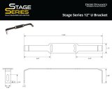 Diode Dynamics Stage Series 12 In U Bracket (Pair) thumbnail 9