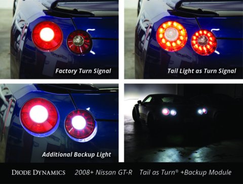 Diode Dynamics 09-21 Nissan GT-R Tail as Turn +Backup Module (USDM) Stage 1 thumbnail 3