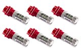 Diode Dynamics 3157 LED Bulb XP80 LED - Red Set of 6 thumbnail 2
