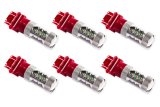 Diode Dynamics 3157 LED Bulb XP80 LED - Red Set of 6 thumbnail 3