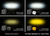 Diode Dynamics SS3 LED Pod Cover Round - Clear thumbnail 4