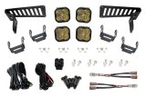 Diode Dynamics 18-21 Jeep JL Wrangler/Gladiator SS3 Cowl LED Bracket Kit - Yellow Pro thumbnail 2