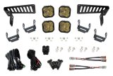 Diode Dynamics 18-21 Jeep JL Wrangler/Gladiator SS3 Cowl LED Bracket Kit - Yellow Sport thumbnail 1